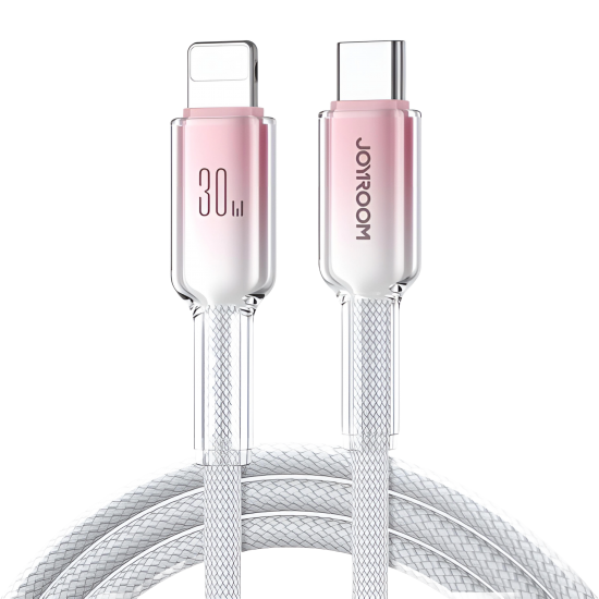 Cable Charger Mobile Joyroom 30W Fast Type-C To Iphone S-A42 1.2M White